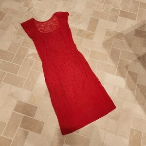 Paola Frani Bodycon Lace Dress Italy Small